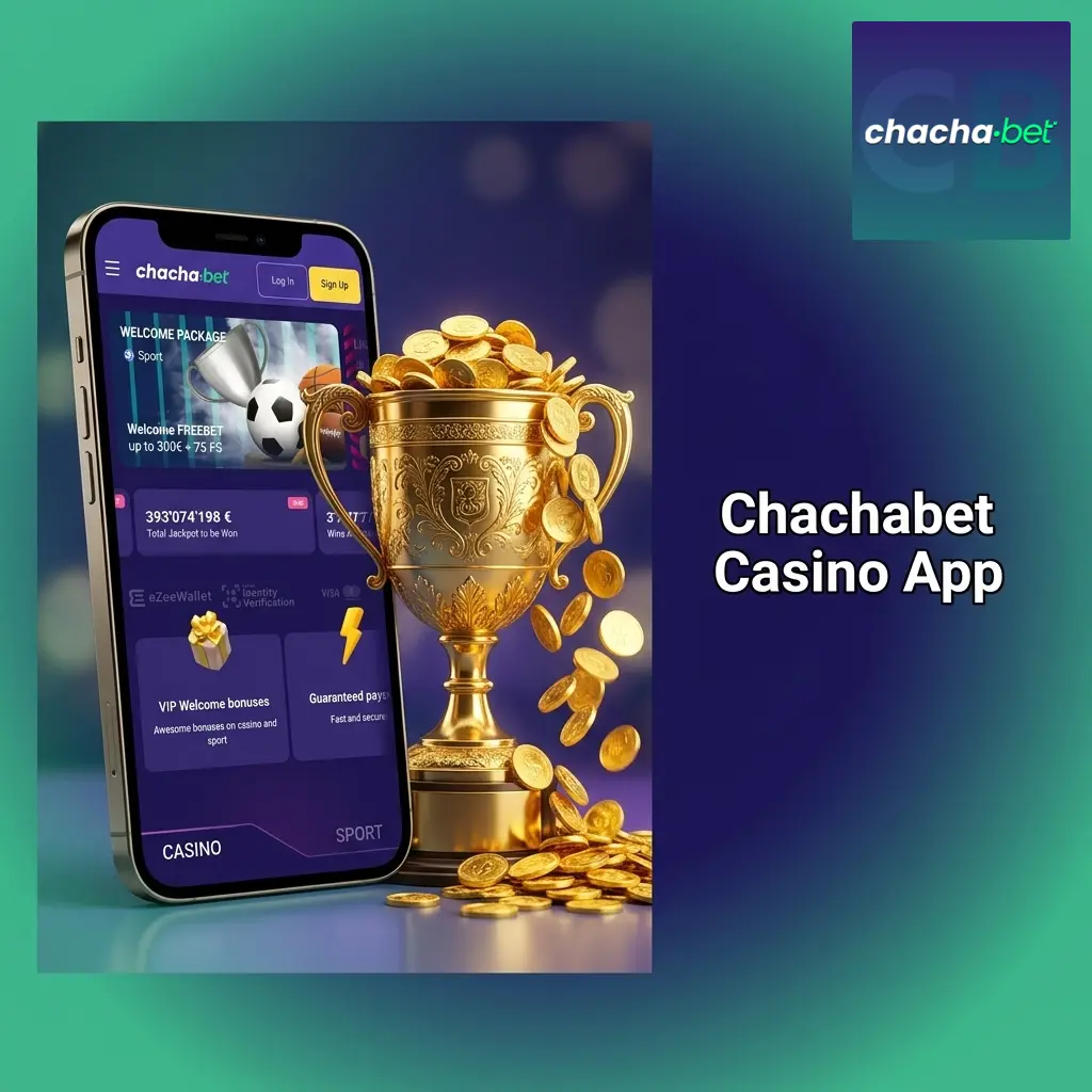 Chachabet Casino app interface showing slots, live dealer tables, and promotions for Netherlands players