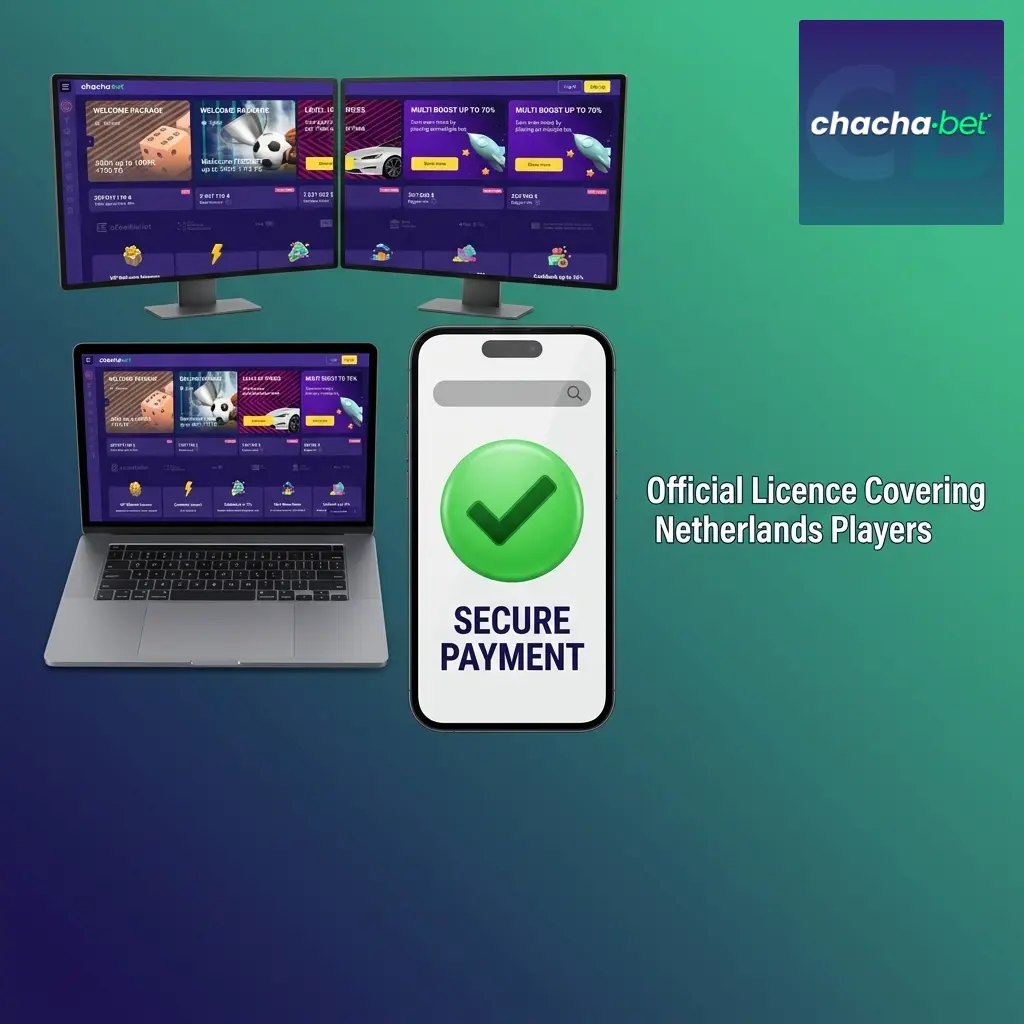 Chachabet Curaçao eGaming licence covering Netherlands players for sports betting and casino services