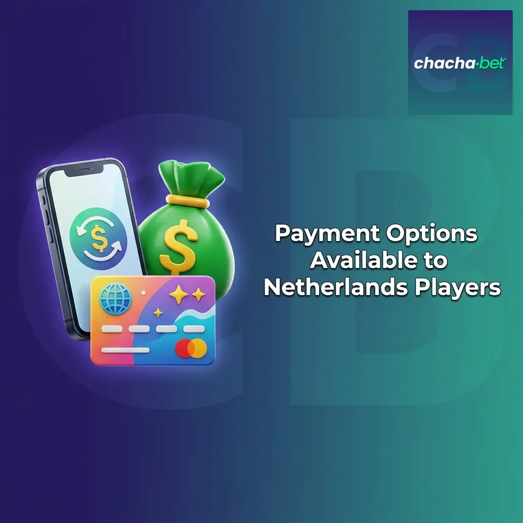 Payment options at Chachabet for Netherlands players including Visa, Skrill, Neteller, crypto, and more with EUR 10 minimum deposit