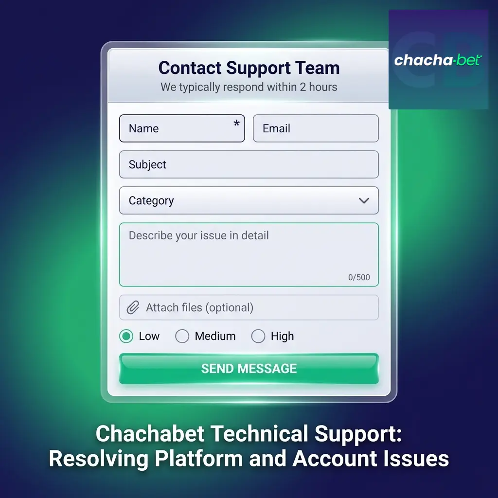 Chachabet technical support team resolving platform login payment and account access issues via live chat and email