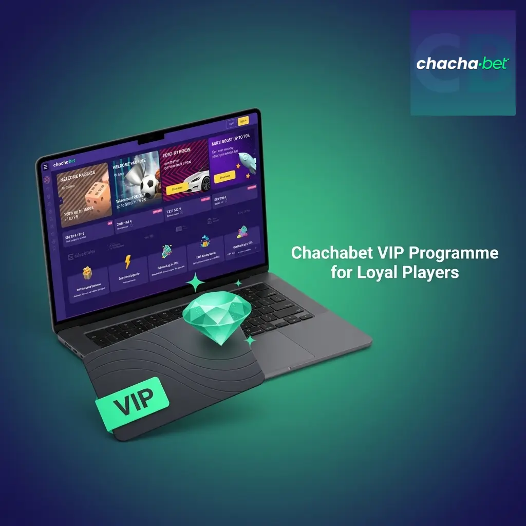 Chachabet VIP loyalty programme tiers offering cash rewards, bonuses, faster payouts and personal account managers for loyal players