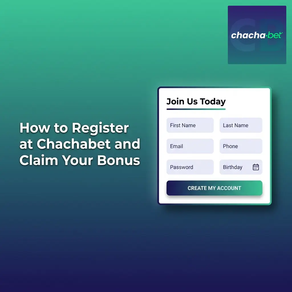Step-by-step Chachabet registration guide to claim welcome bonus up to EUR 10,000 plus 800 free spins