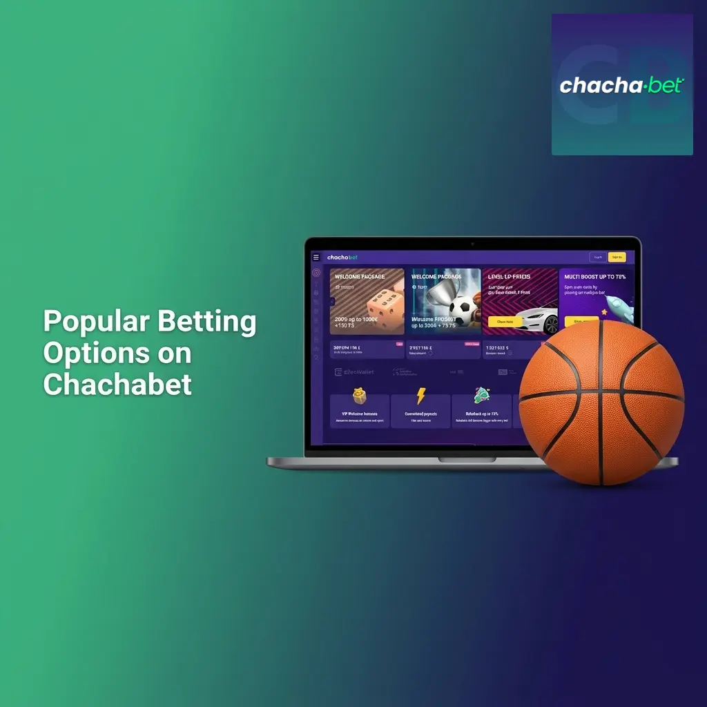 Chachabet betting options including pre-match, live action, and multi-event wagering across sports and eSports markets
