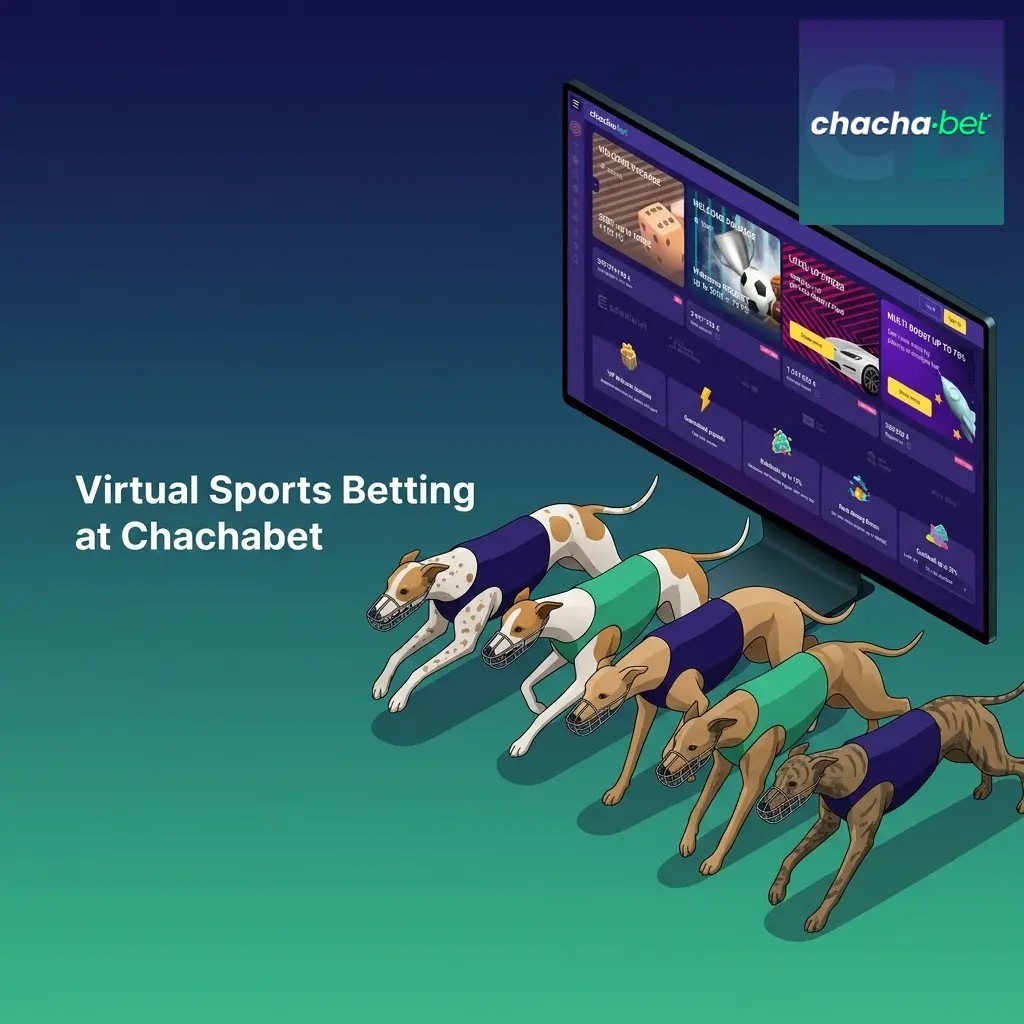 Virtual sports betting at Chachabet featuring RNG-powered football, horse racing, greyhound racing and basketball available 24/7